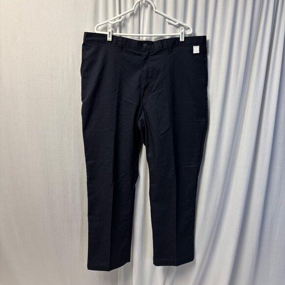 Dickies Flex Mens Navy Blue Work Pants Size 42UU 30in Inseam Durable Twill NEW - Picture 1 of 10